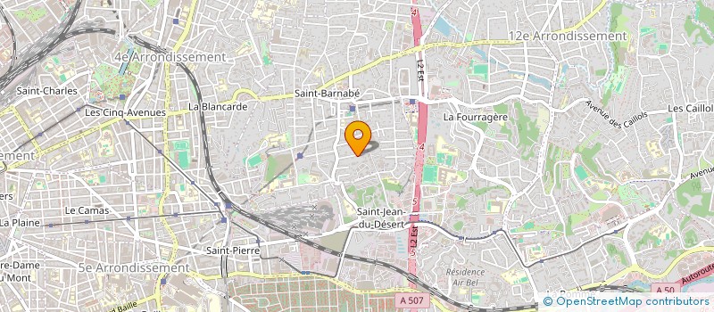 localisation de l'entreprise MONSIEUR MICHEL SAUREL à MARSEILLE