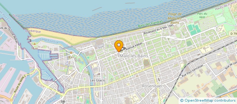 localisation de l'entreprise MONSIEUR MICHEL SAUTIERE à DUNKERQUE
