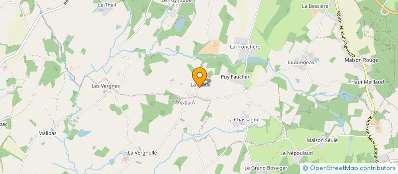 localisation de l'entreprise MONSIEUR MICHEL SAUTOUR à LA GENEYTOUSE