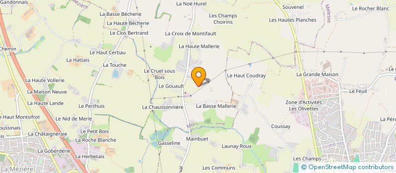 localisation de l'entreprise MONSIEUR MICHEL SAUVAGE à MONTREUIL-LE-GAST