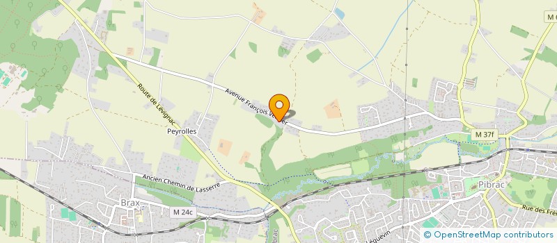 localisation de l'entreprise MONSIEUR MICHEL SAUVAGE  PIBRAC