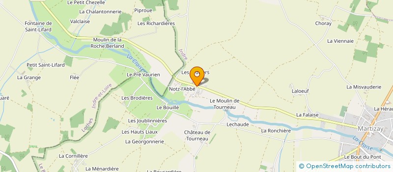 localisation de l'entreprise MONSIEUR MICHEL SAUVESTRE à MARTIZAY