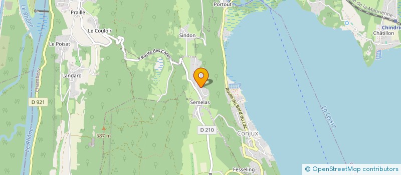 localisation de l'entreprise MONSIEUR MICHEL SAVIGNAC  CONJUX