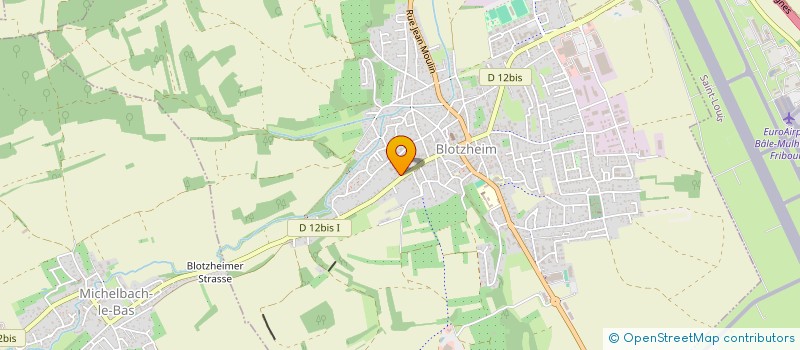 localisation de l'entreprise MONSIEUR MICHEL SCAMPINI  BLOTZHEIM