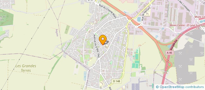 localisation de l'entreprise MONSIEUR MICHEL SCAPPATICCI à CORBAS