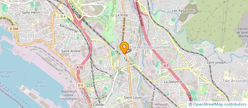 localisation de l'entreprise MONSIEUR MICHEL SCARPARI à MARSEILLE