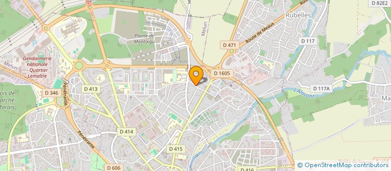 localisation de l'entreprise MONSIEUR MICHEL SCHATZ à MELUN