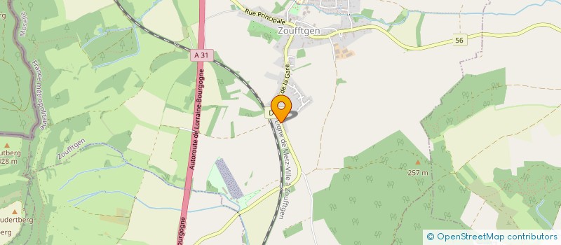 localisation de l'entreprise MONSIEUR MICHEL SCHATZ  ZOUFFTGEN