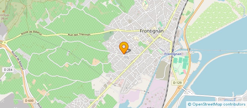 localisation de l'entreprise MONSIEUR MICHEL SCHIAVO à FRONTIGNAN