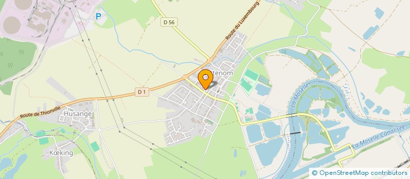 localisation de l'entreprise MONSIEUR MICHEL SCHIBI à CATTENOM