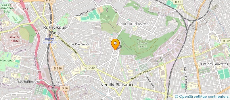 localisation de l'entreprise MONSIEUR MICHEL SCHMIT à NEUILLY-PLAISANCE