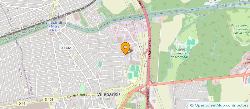 localisation de l'entreprise MONSIEUR MICHEL SCHMIT  VILLEPARISIS