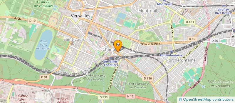 localisation de l'entreprise MONSIEUR MICHEL SCHMITT à VERSAILLES