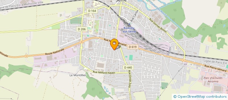 localisation de l'entreprise MONSIEUR MICHEL SCHNEIDER  ROMILLY-SUR-SEINE