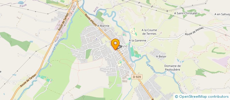 localisation de l'entreprise MONSIEUR MICHEL SCHNUR à PAVIE