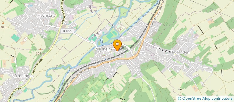 localisation de l'entreprise MONSIEUR MICHEL SCHUFFENECKER  ILLFURTH