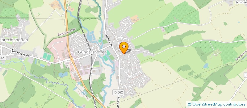 localisation de l'entreprise MONSIEUR MICHEL SCHWEYER  GUNDERSHOFFEN