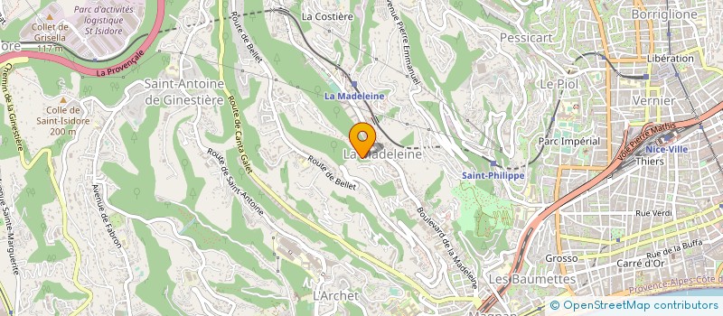 localisation de l'entreprise MONSIEUR MICHEL SCIACCA à NICE
