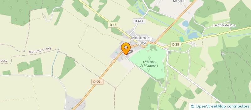 localisation de l'entreprise MONSIEUR MICHEL SCIEUR  MONTMORT-LUCY