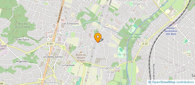 localisation de l'entreprise MONSIEUR MICHEL SECULA  LONGPONT-SUR-ORGE