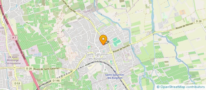 localisation de l'entreprise MONSIEUR MICHEL SEGURA  SAINT-SATURNIN-LES-AVIGNON