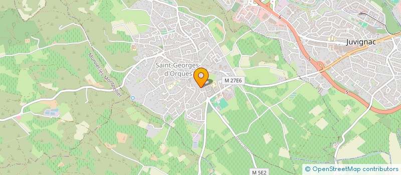 localisation de l'entreprise MONSIEUR MICHEL SEGURET  SAINT-GEORGES-D'ORQUES