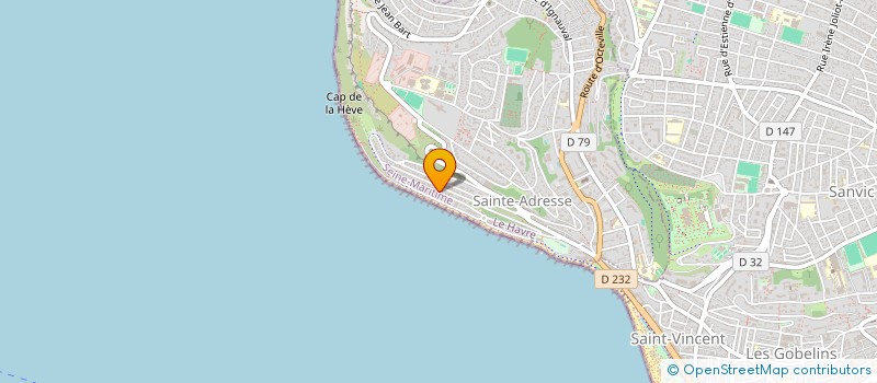 localisation de l'entreprise MONSIEUR MICHEL SEIGLE à SAINTE-ADRESSE