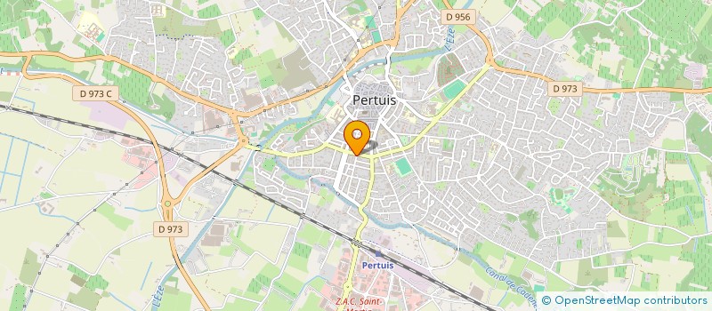localisation de l'entreprise MONSIEUR MICHEL SEIGNON  PERTUIS