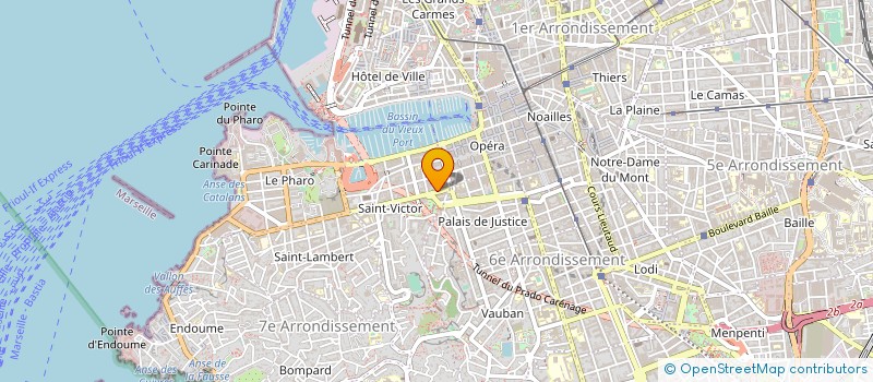 localisation de l'entreprise MONSIEUR MICHEL SEILLER à MARSEILLE