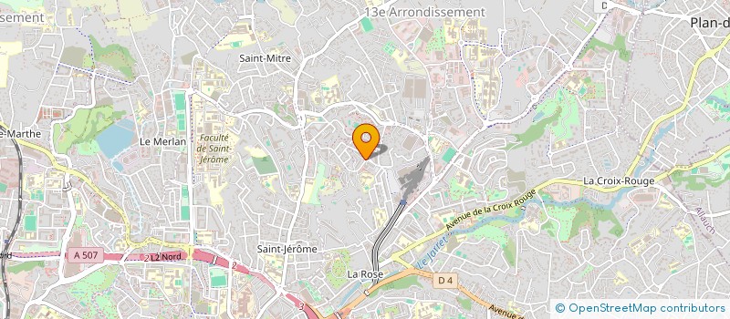 localisation de l'entreprise MONSIEUR MICHEL SELLAM  MARSEILLE