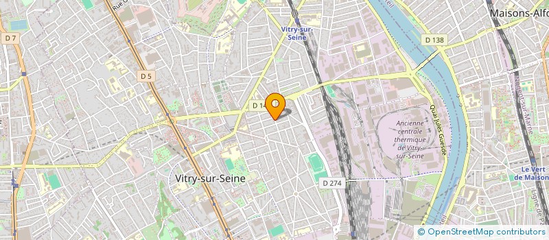 localisation de l'entreprise MONSIEUR MICHEL SEMENIAKO à VITRY-SUR-SEINE