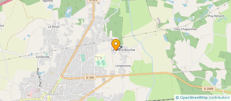 localisation de l'entreprise MONSIEUR MICHEL SENDRA  LEZOUX