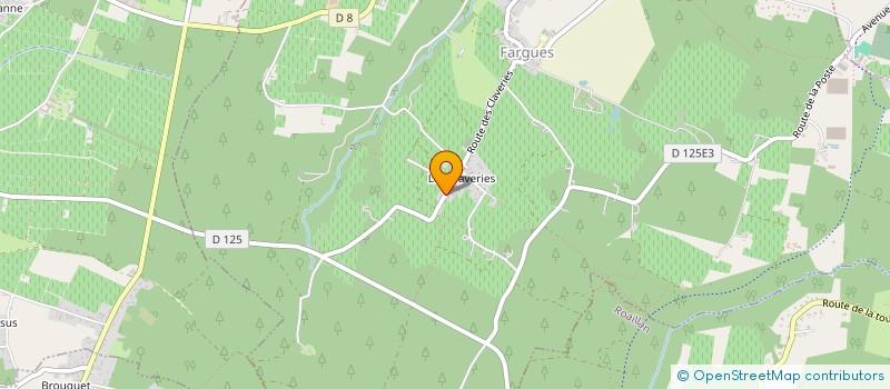 localisation de l'entreprise MONSIEUR MICHEL SENDREY  FARGUES