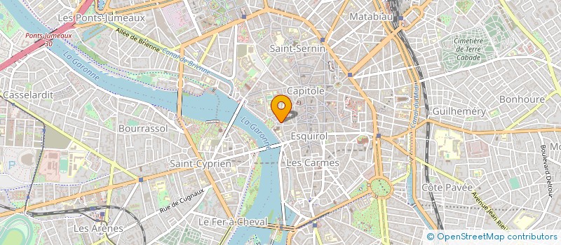 localisation de l'entreprise MONSIEUR MICHEL SENTENAC à TOULOUSE