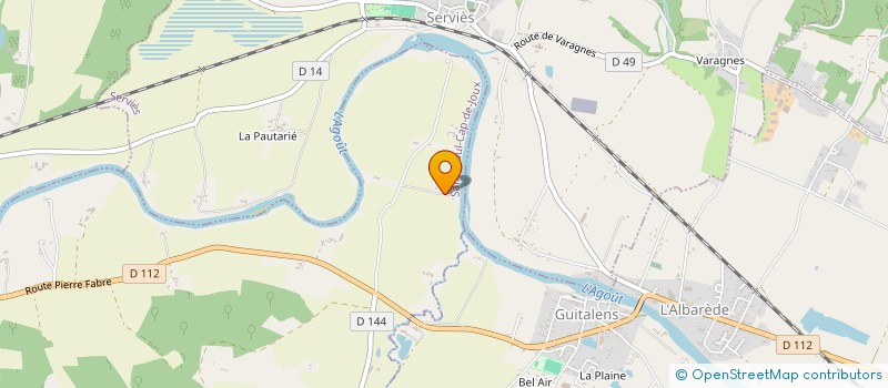 localisation de l'entreprise MONSIEUR MICHEL SEON  SAINT-PAUL-CAP-DE-JOUX