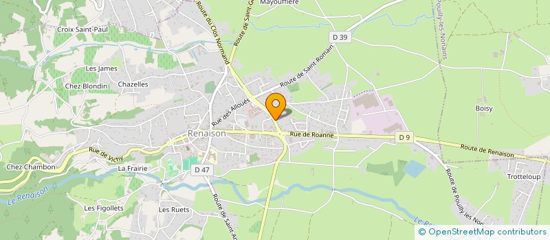 localisation de l'entreprise MONSIEUR MICHEL SEROL  SAINT ANDRE D'APCHON