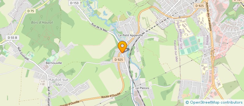 localisation de l'entreprise MONSIEUR MICHEL SEROT  HAUTOT-SUR-MER