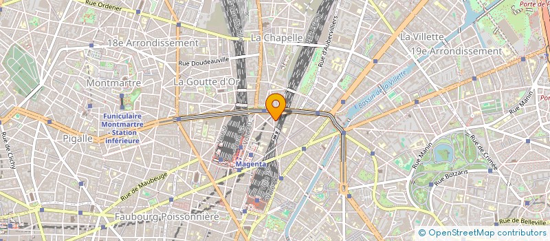 localisation de l'entreprise MONSIEUR MICHEL SERRE  PARIS