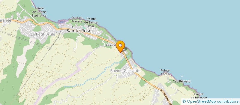 localisation de l'entreprise MONSIEUR MICHEL SEVAGAMY  SAINTE-ROSE