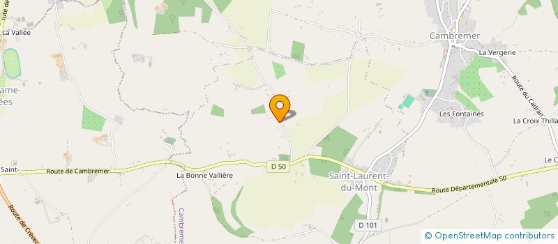 localisation de l'entreprise MONSIEUR MICHEL SEYDOUX FORNIER DE CLAUSONNE  CAMBREMER