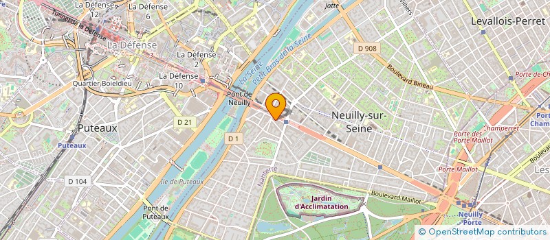 localisation de l'entreprise MONSIEUR MICHEL SEZNEC à NEUILLY-SUR-SEINE