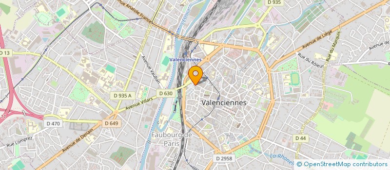 localisation de l'entreprise MONSIEUR MICHEL SICART à VALENCIENNES
