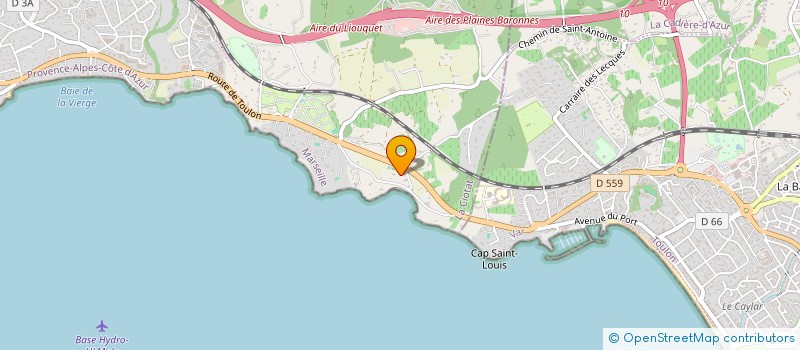 localisation de l'entreprise MONSIEUR MICHEL SIEPEN à LA CIOTAT