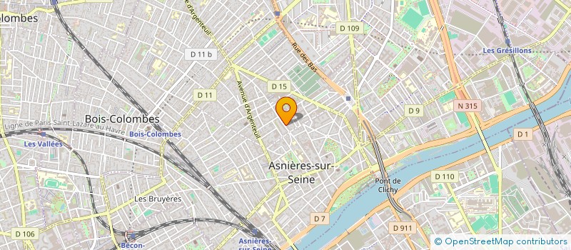 localisation de l'entreprise MONSIEUR MICHEL SIERADZKI à ASNIERES-SUR-SEINE