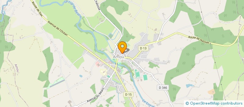 localisation de l'entreprise MONSIEUR MICHEL SIEZE  GAUJACQ