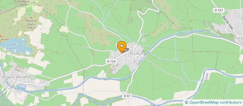 localisation de l'entreprise MONSIEUR MICHEL SIGNE  ROUBIA