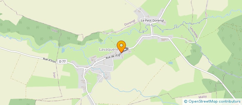 localisation de l'entreprise MONSIEUR MICHEL SIMON  DORENGT