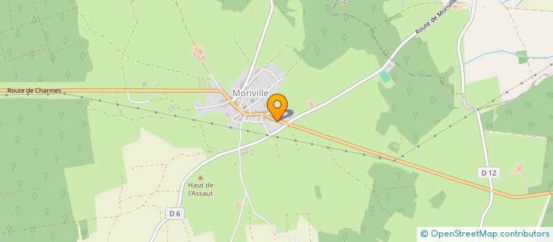 localisation de l'entreprise MONSIEUR MICHEL SIMON  MORIVILLE