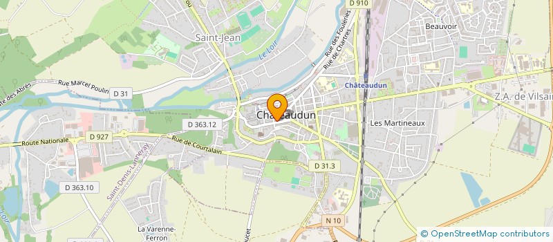 localisation de l'entreprise MONSIEUR MICHEL SIMON à CHATEAUDUN