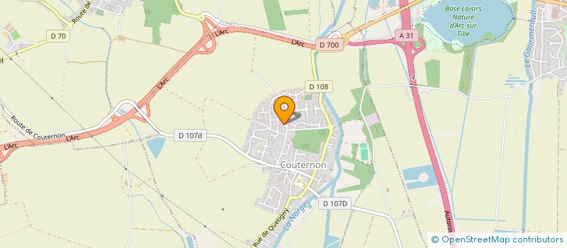 localisation de l'entreprise MONSIEUR MICHEL SIMONET  COUTERNON